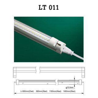 6W LED Tube T5 (Transparent)