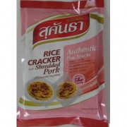rice cracker with shredded pork, Thailand Rice Snacks