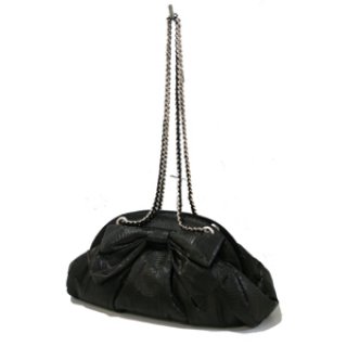 Python Leather Handbag