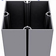 Aluminium Extrusion for window, door and partition system