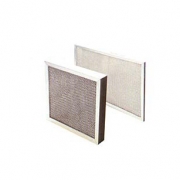 Aluminum filter with aluminum frame