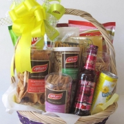 Rice cracker Basket gift small size1, Thailand Rice Snacks