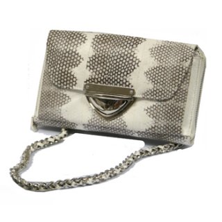 Sea Snake Leather Handbag