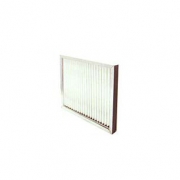 Broad pleated Aluminum filter with Aluminum frame