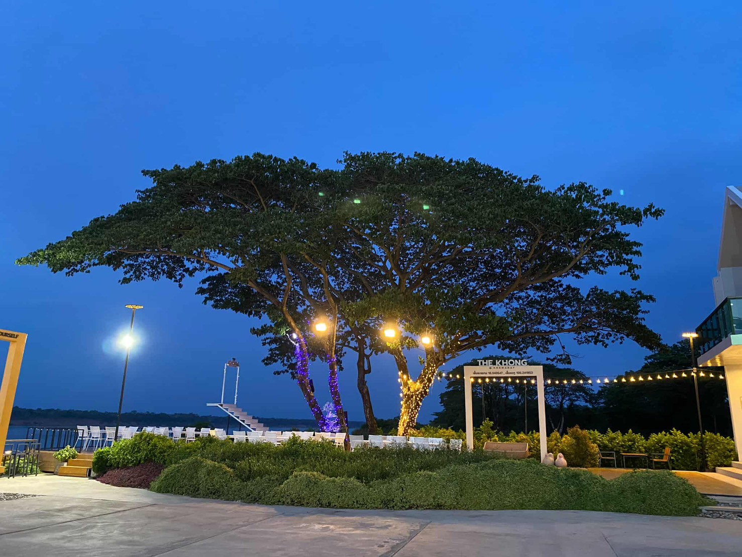 ภาพบรรยากาศวิวยามเย็น