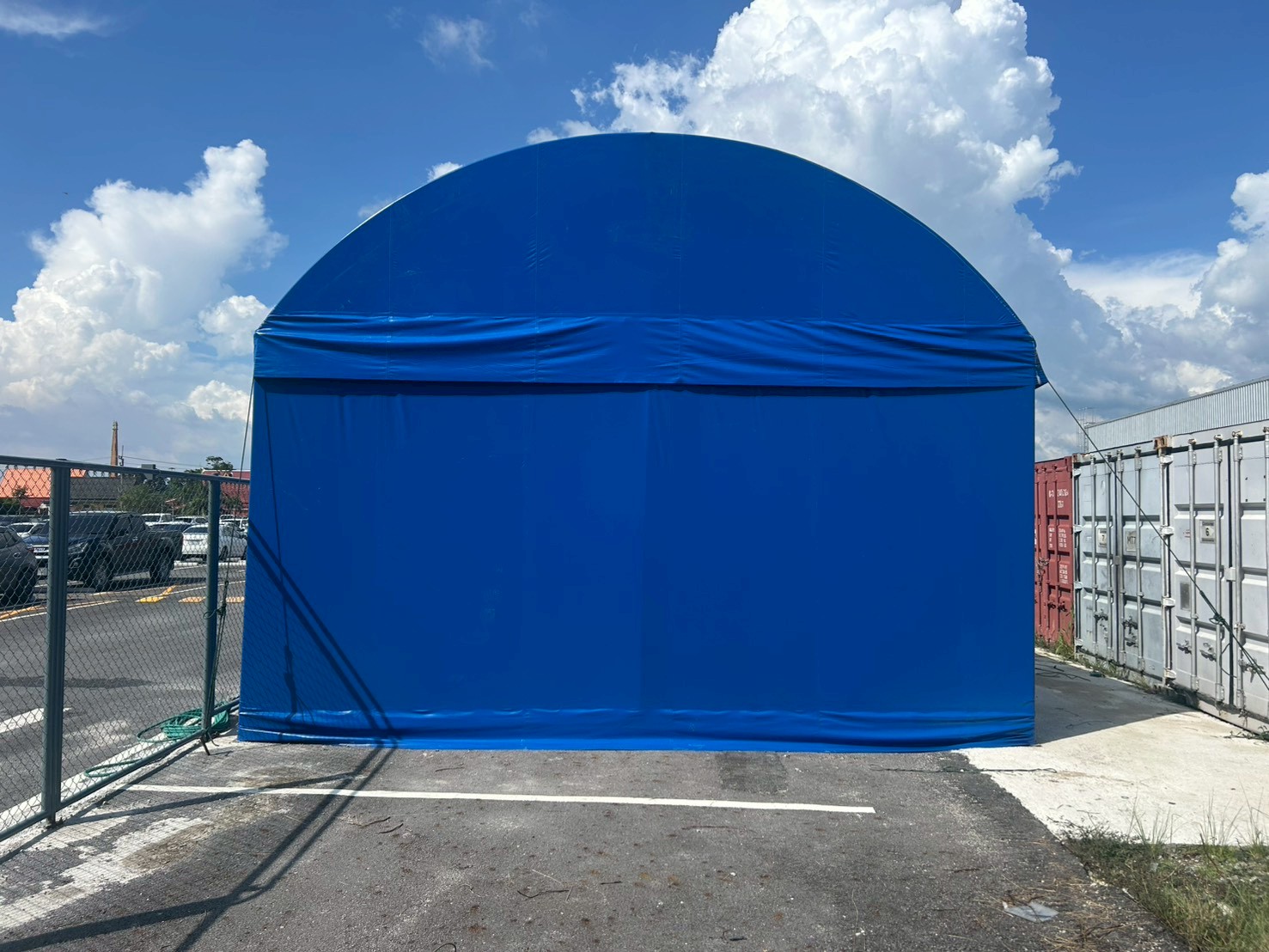 เต็นท์โกดังผ้าใบ