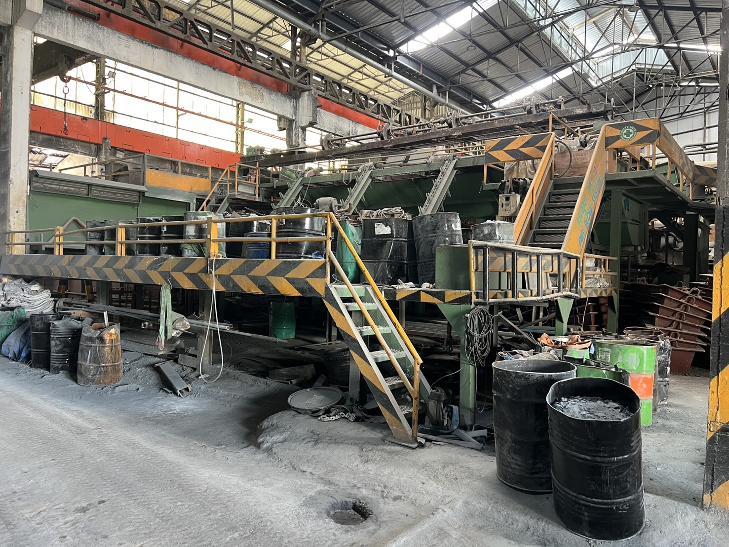 [ภาพรื้อถอนโรงงาน]