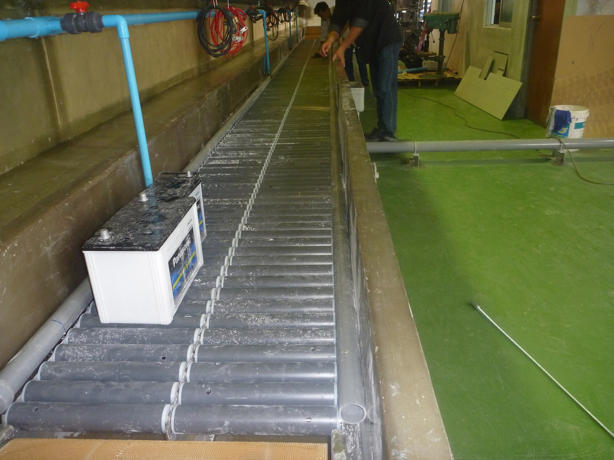 ผลงาน Roller Conveyor