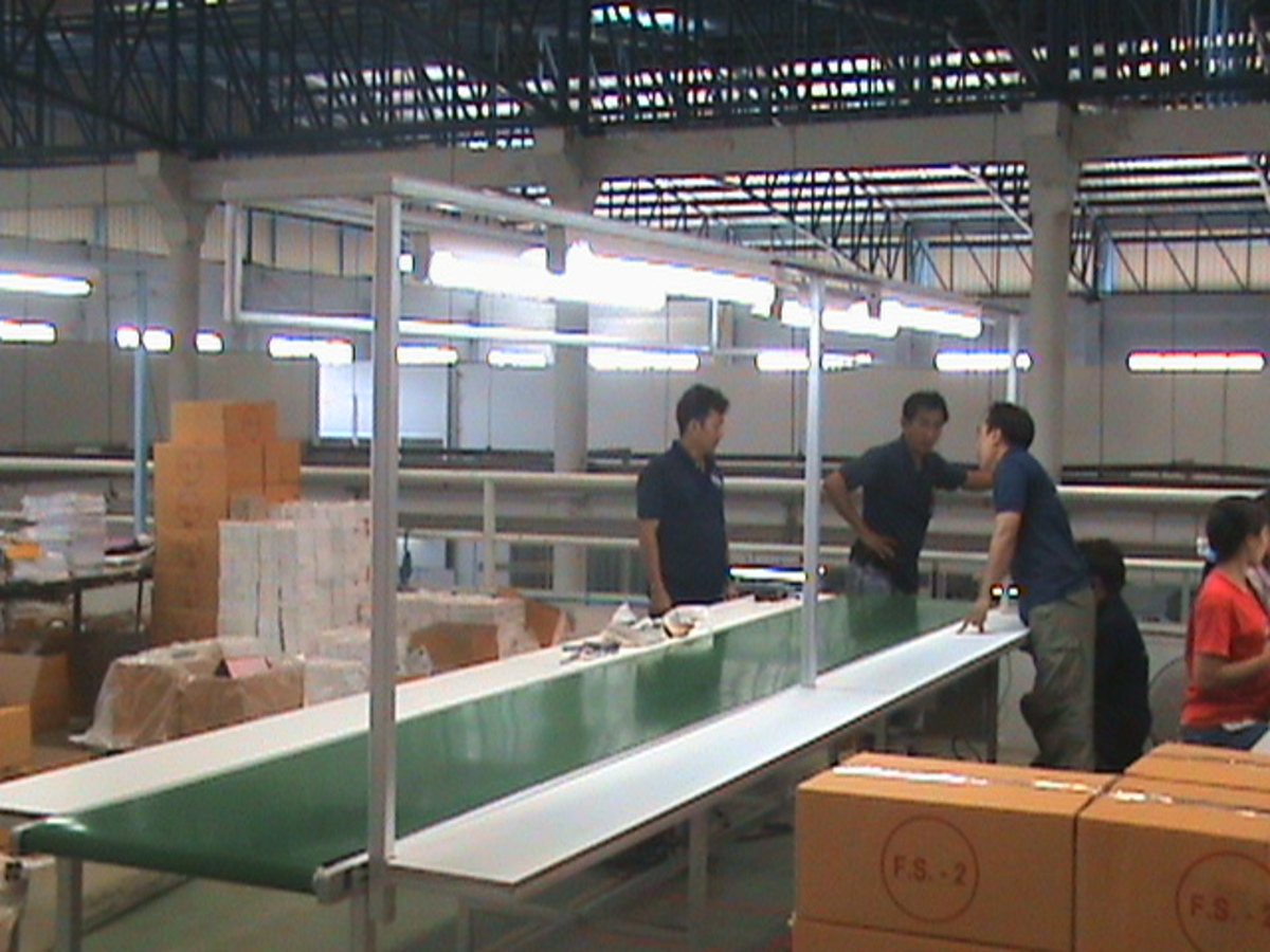 ผลงาน Table Conveyor