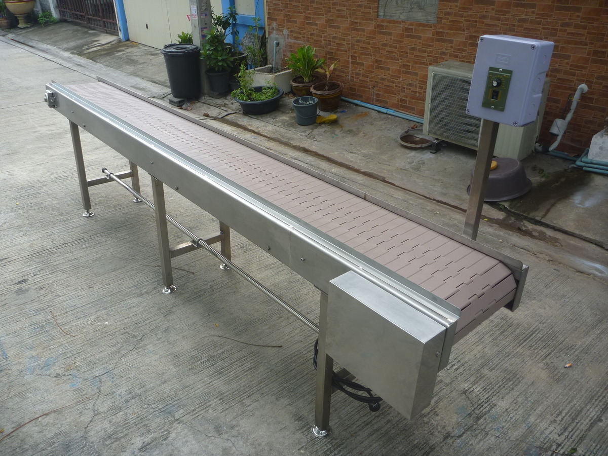 ผลงาน Top Chain Conveyor