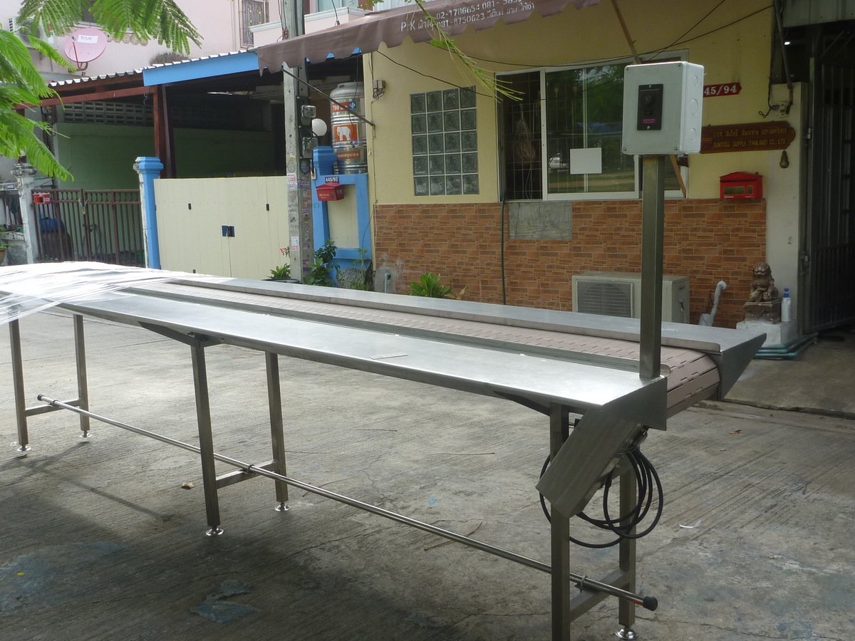 ผลงาน Top Chain Conveyor