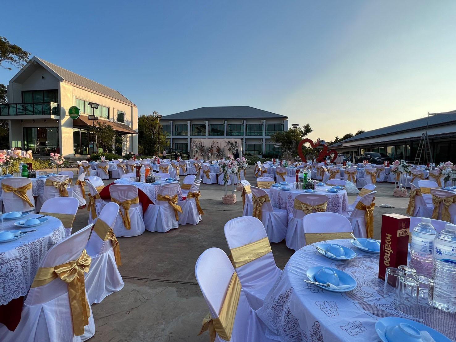 บรรยากาศงานจัดเลี้ยง