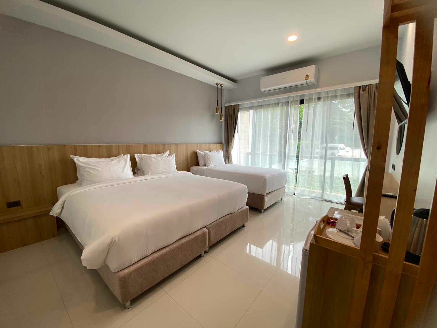 บรรยากาศภายในห้องพัก