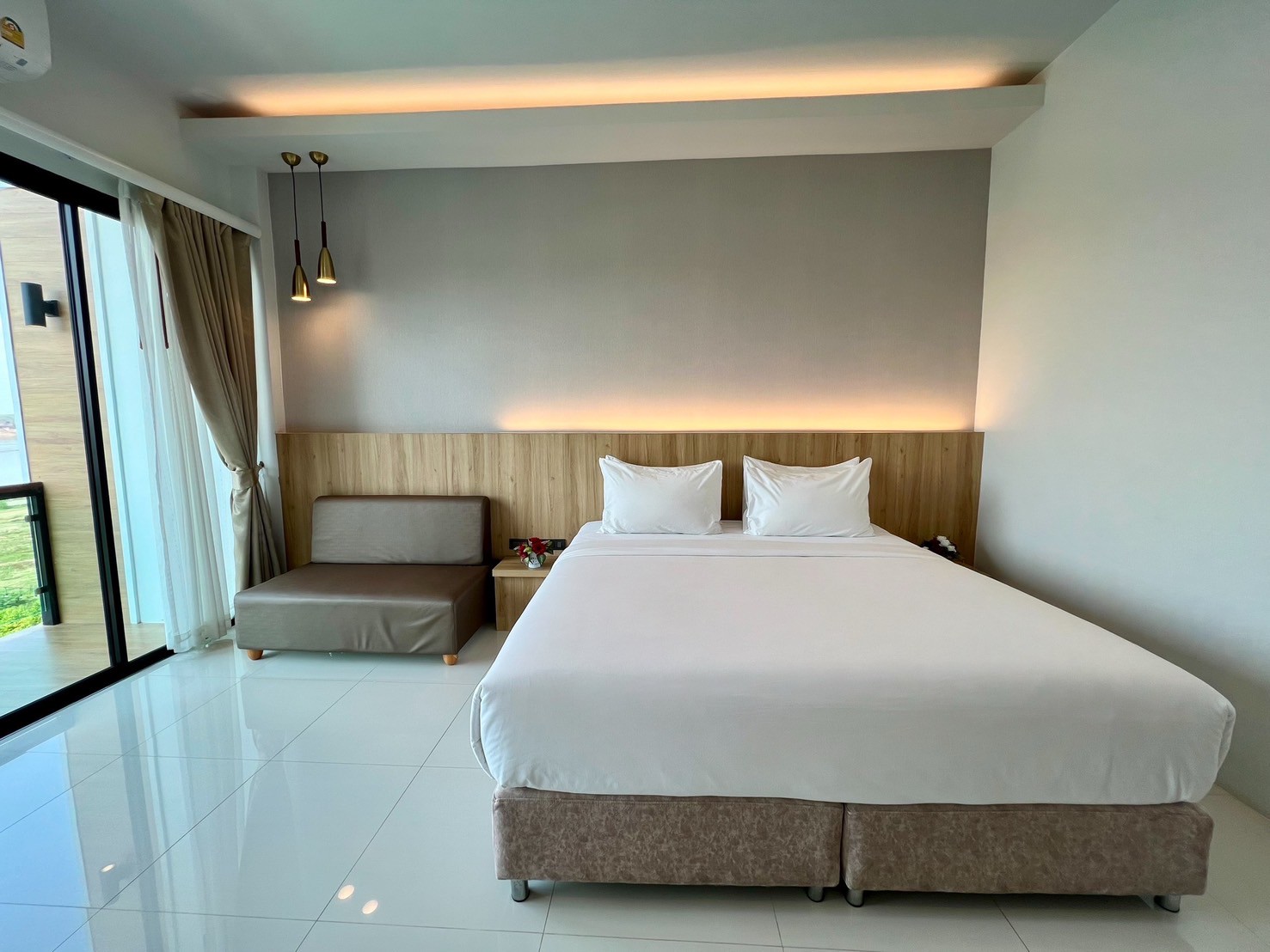 บรรยากาศภายในห้องพัก