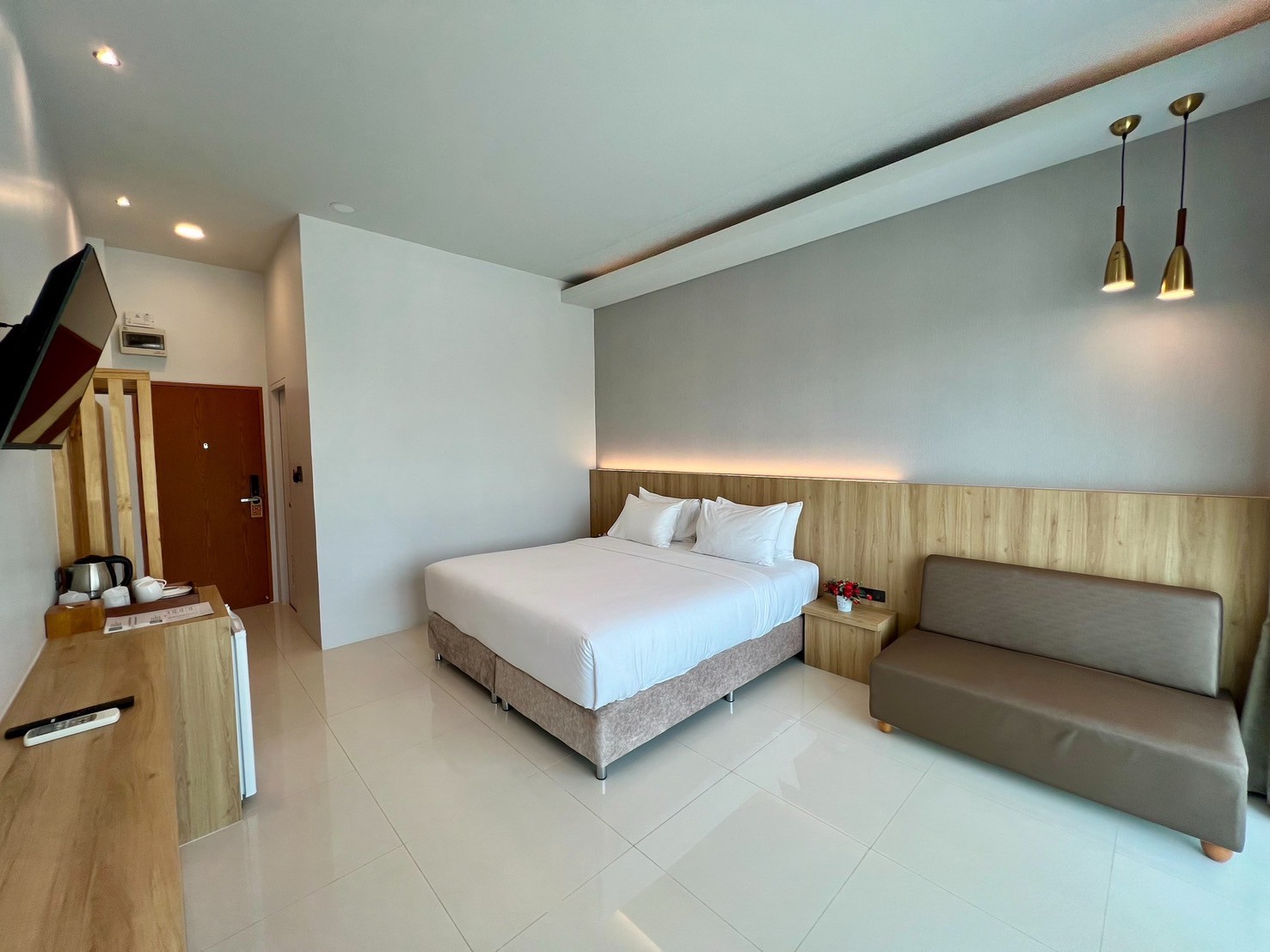 บรรยากาศภายในห้องพัก