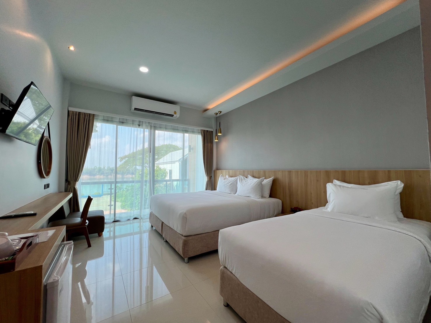บรรยากาศภายในห้องพัก