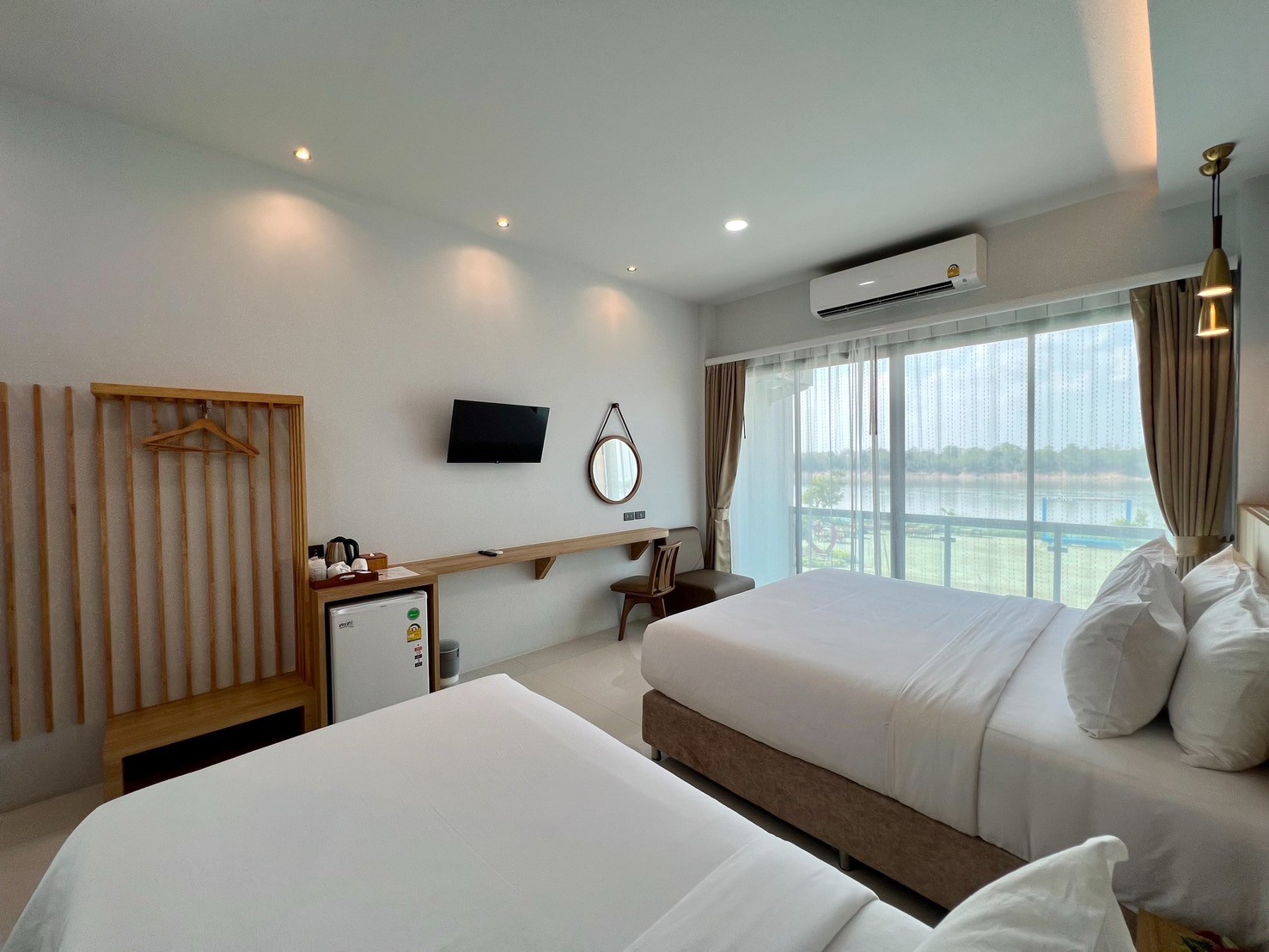 บรรยากาศภายในห้องพัก