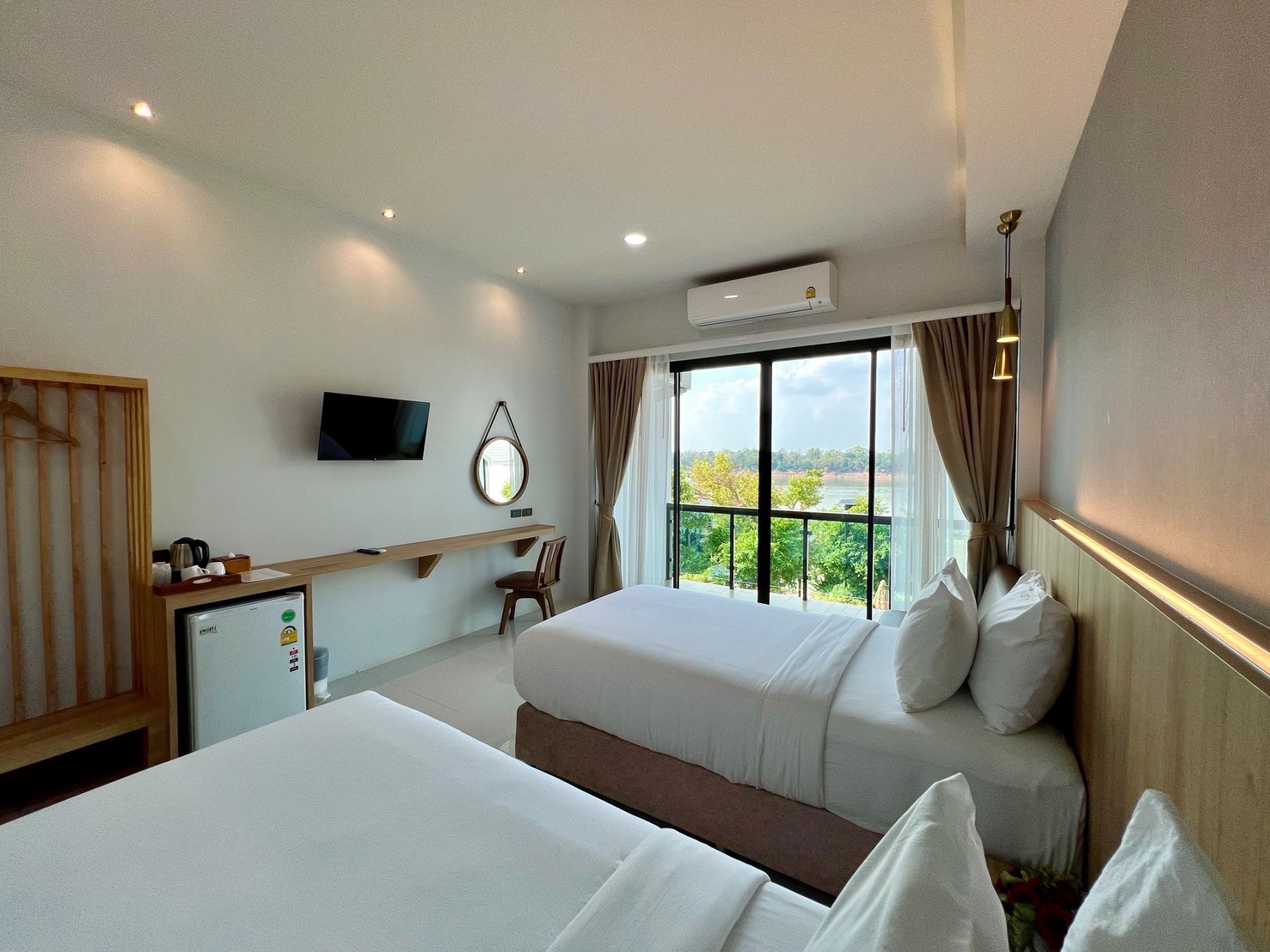บรรยากาศภายในห้องพัก