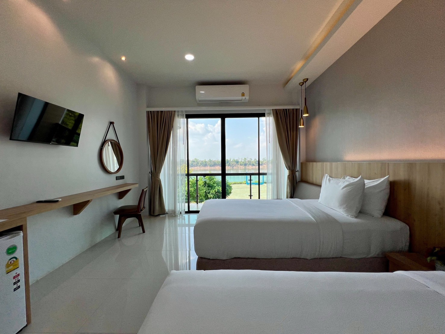 บรรยากาศภายในห้องพัก