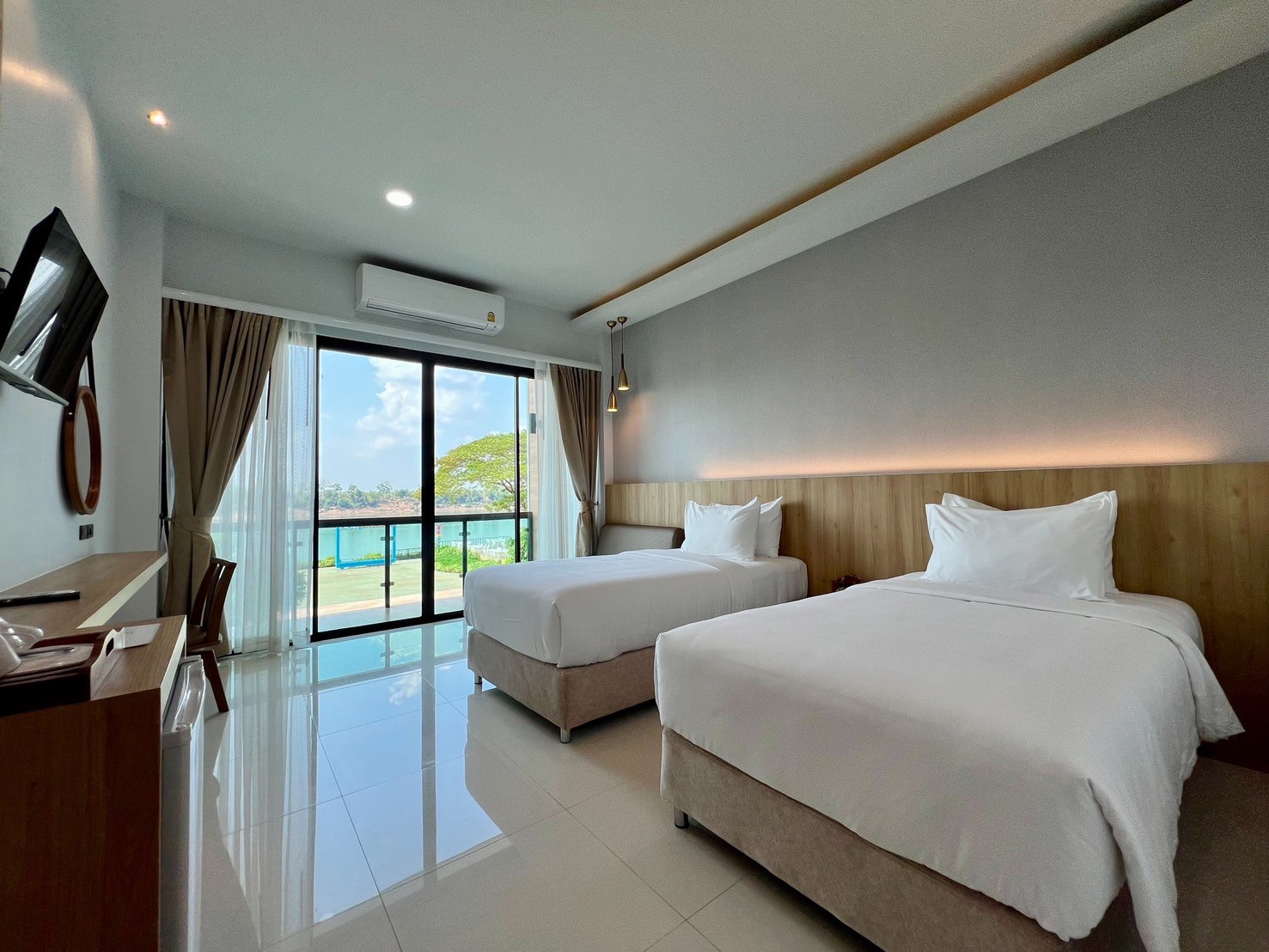 บรรยากาศภายในห้องพัก