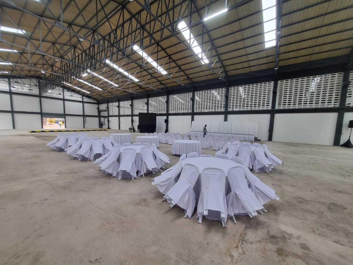 ผลงานเต็นท์งานทำบุญบริษัท