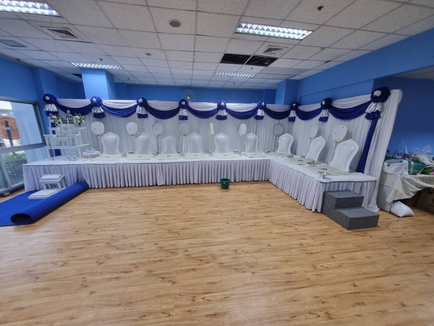 ผลงานเต็นท์โกดังชั่วคราว