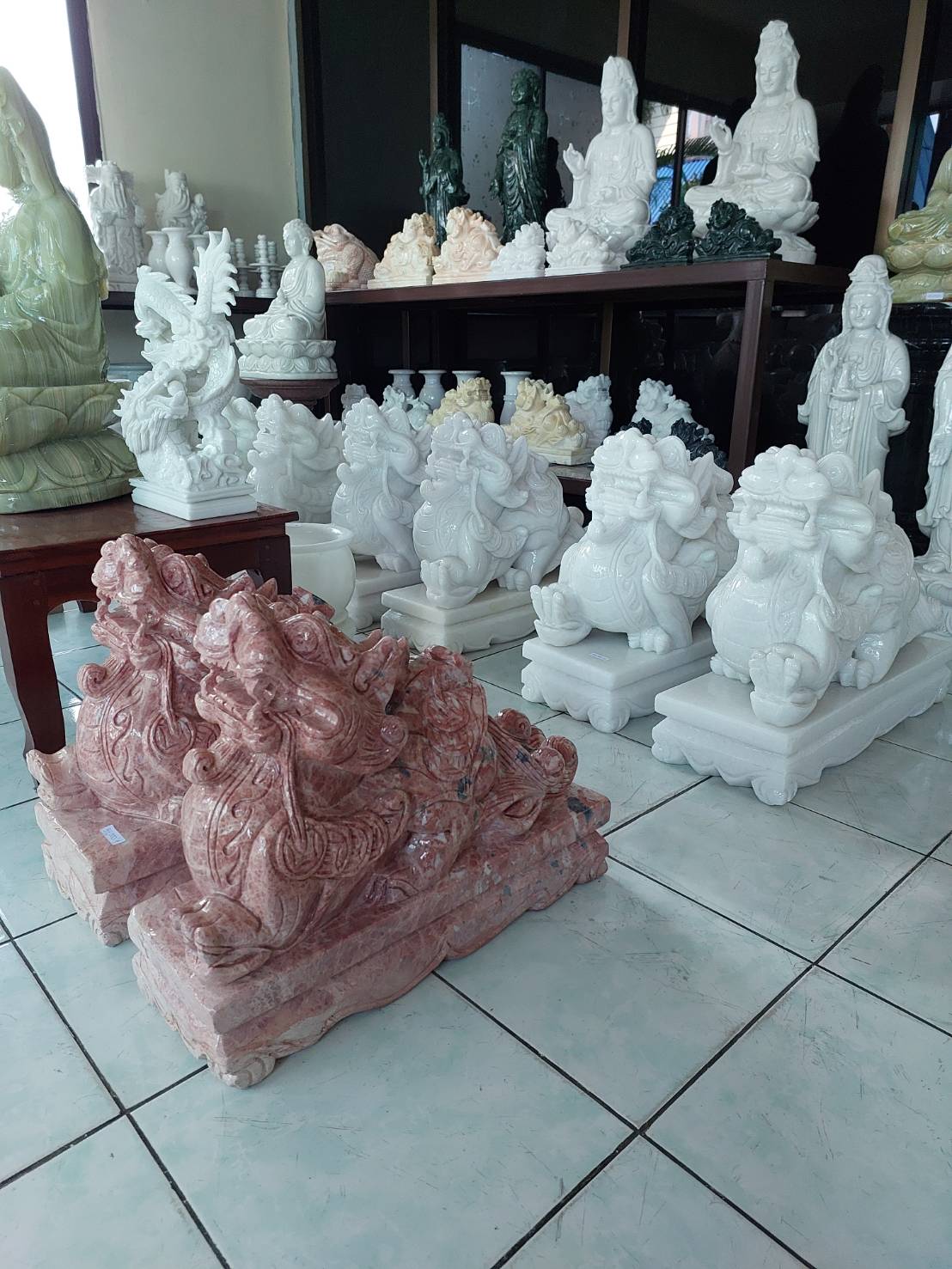 ปี่เซียะหินอ่อน