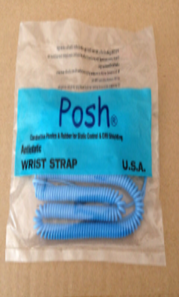 <b>Wrist Strap Coil Cord 6Ft Crocodile Jack</b>